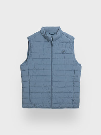 CHALECO VITO CELESTE