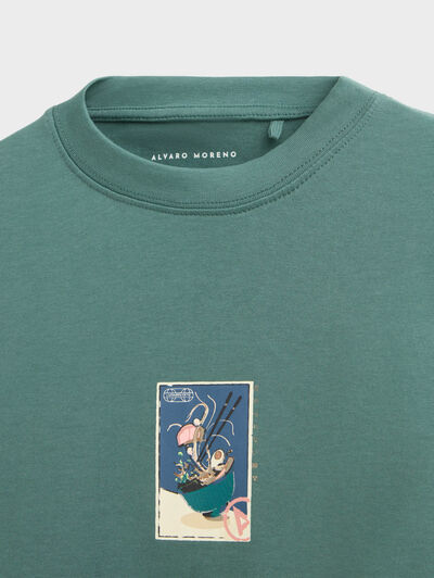 CAMISETA STAMP VERDE