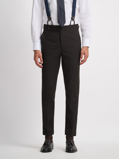 PANTALONES NAPOLI BROWN MARRÓN
