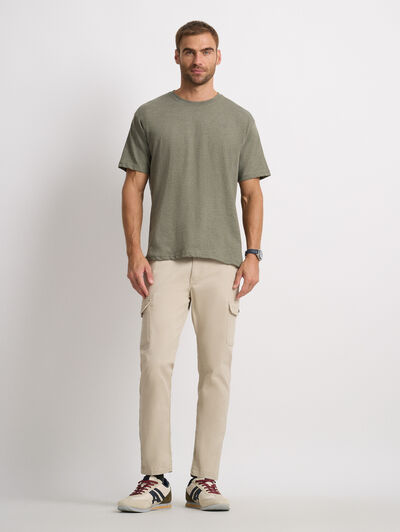 CAMISETA MELANGE VERDE