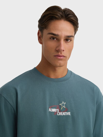 CAMISETA CREATIVE AZUL