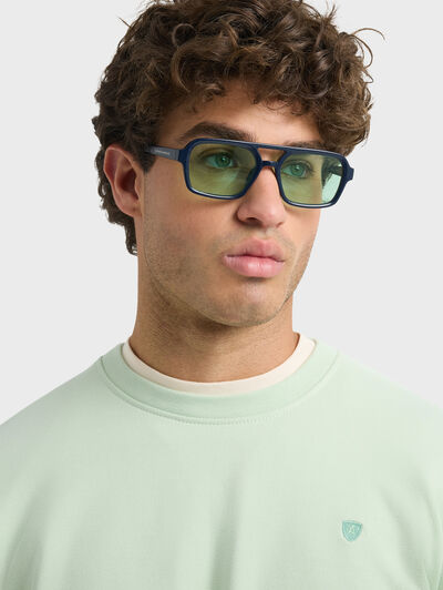 SUDADERA BASIC FANCY VERDE