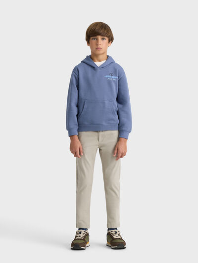 SUDADERA CHAMPIONS KIDS AZUL