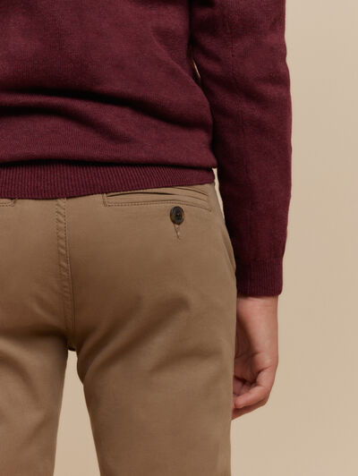 PANTALON CHINO KIDS CAMEL