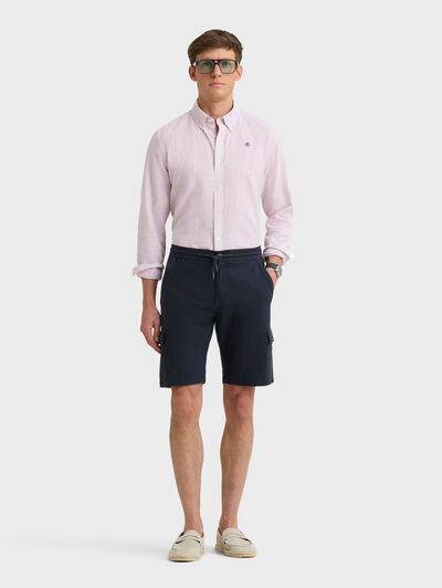 BERMUDA CARGO CORDON AZUL MARINO