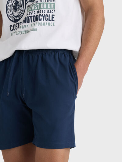 PIJAMA MOTORCYCLE BLANCO