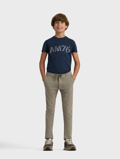 JOGGER CHINO KIDS VERDE