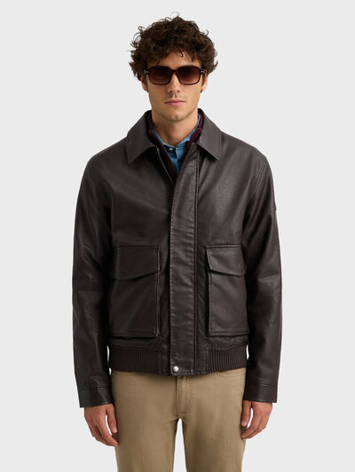 CAZADORA HARRIGTON MARRÓN