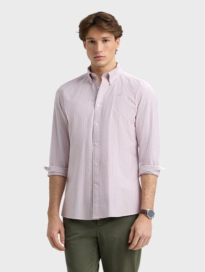CAMISA OXFORD DIPLO ROSA