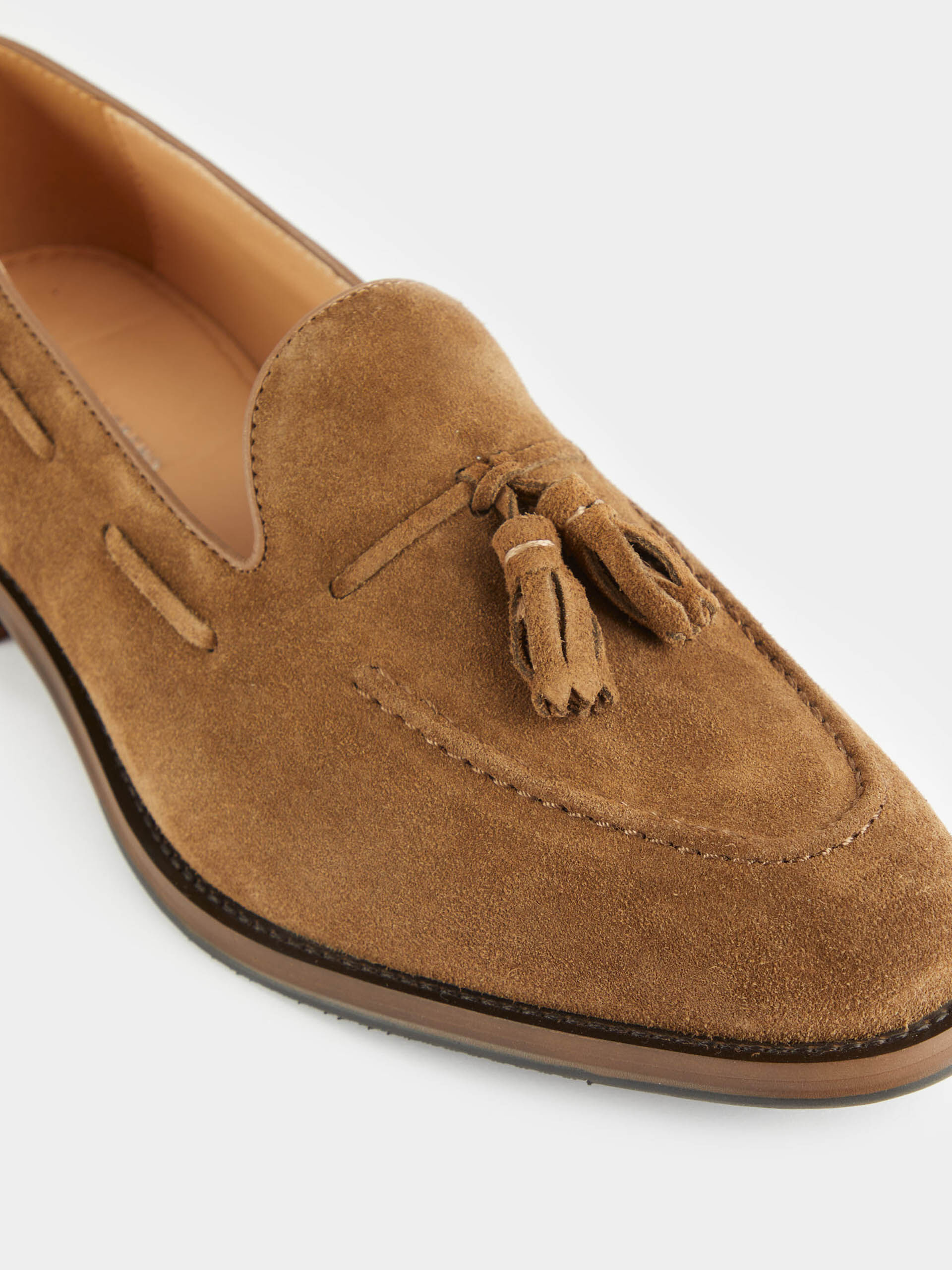 MOCASIN SERRAJE BORLAS BEIGE