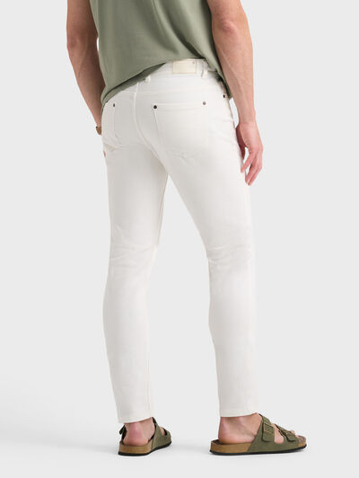 PANTALON DENIM MATCH BLANCO