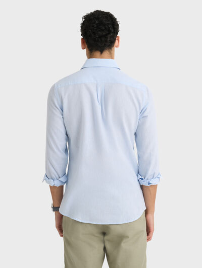 CAMISA LINO ALEX CELESTE