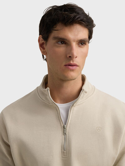 SUDADERA SIMPLY BEIGE