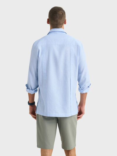 CUBANA LINO MIL RAYAS CELESTE