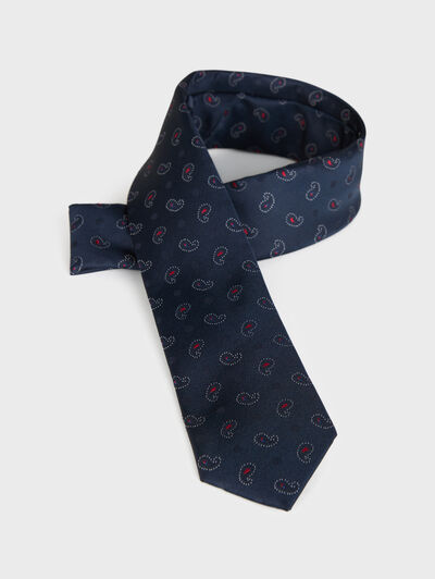 CORBATA JACQUARD MF KIDS ROJO