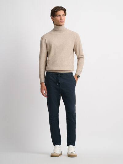 PANTALON ROMAN AZUL MARINO