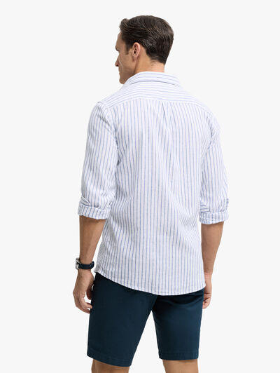 CAMISA LINO SUNNY ALEX AZUL