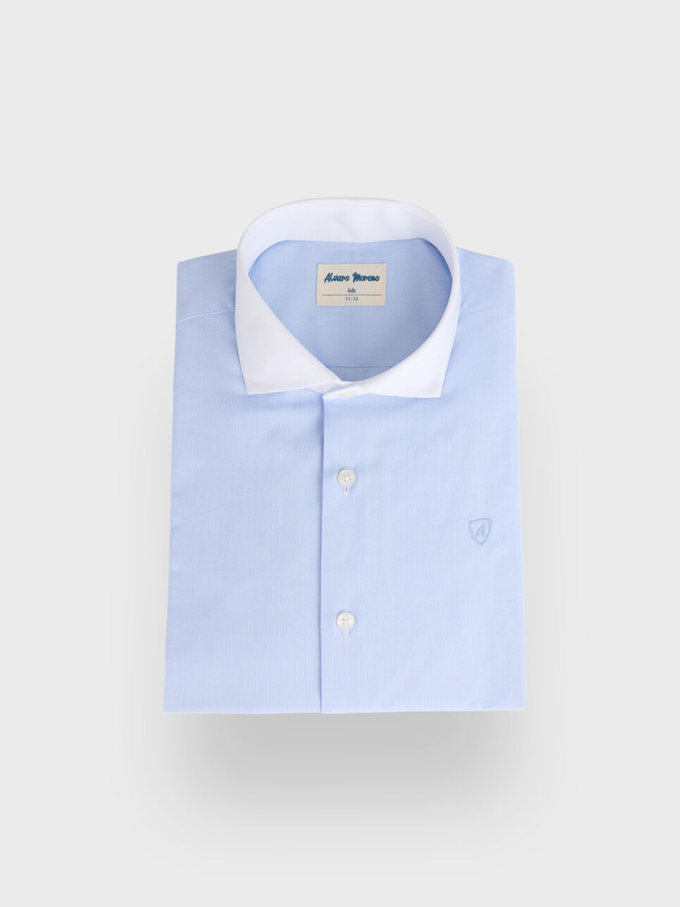 CAMISA MIL RAYAS C.BCO KIDS