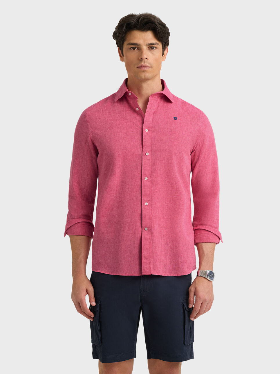 CAMISA LINO CHAMBRAY