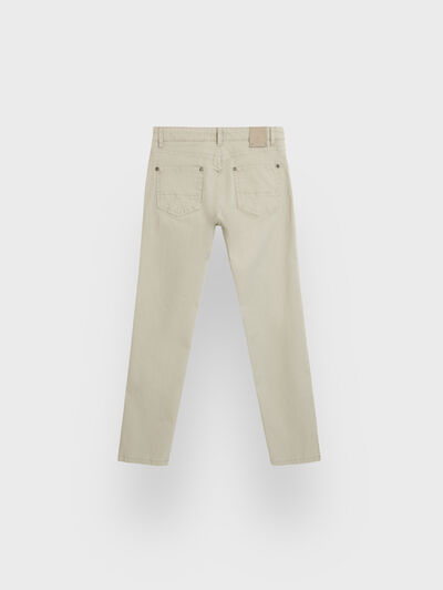 PANTALON 5 BOLSILLOS KIDS VERDE