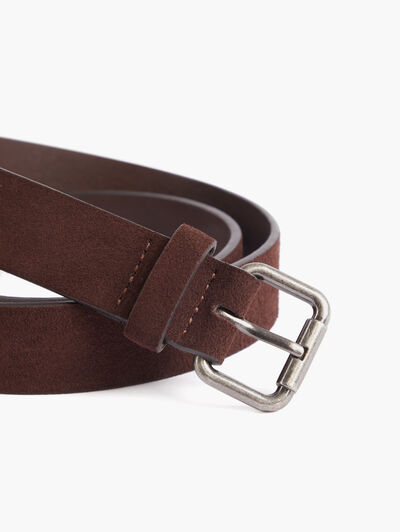 CINTURON  SUEDE