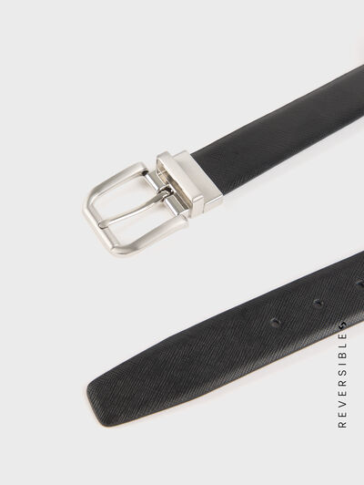 CINTURON REVERSIBLE TEXTURA