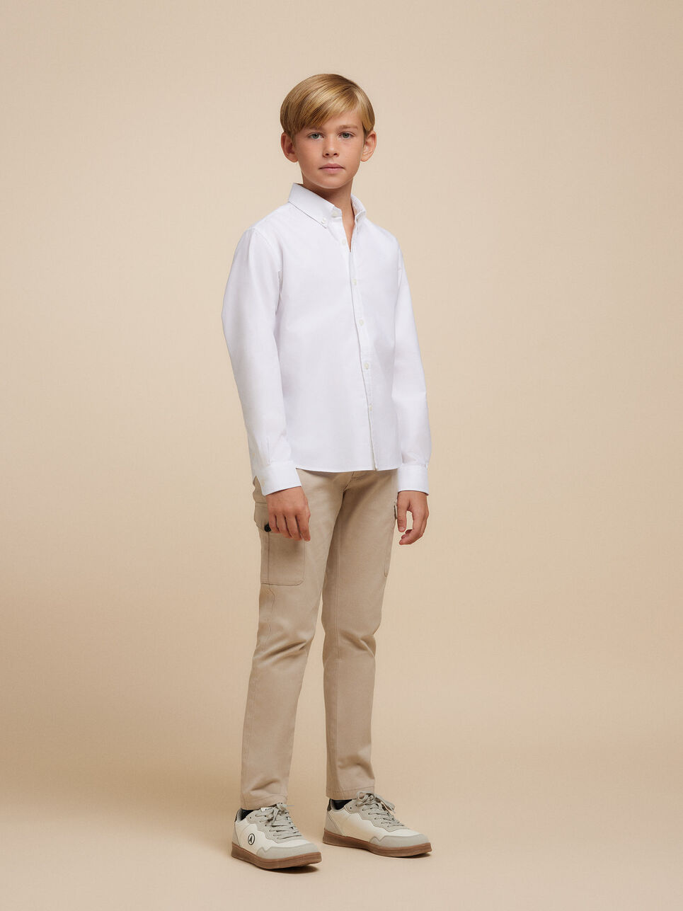 CAMISA OXFORD SOLID KIDS