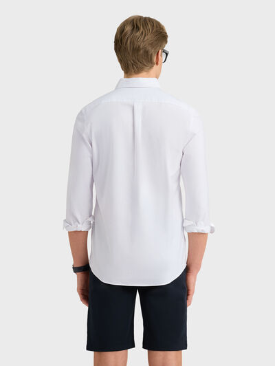 CAMISA OXFORD BASIC BLANCO