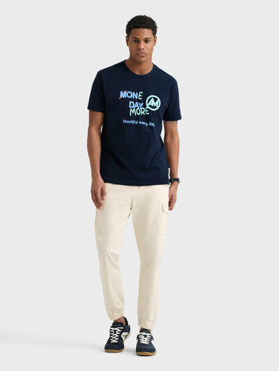 CAMISETA MORE AZUL MARINO