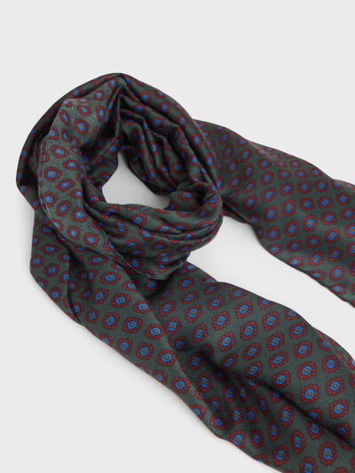 FOULARD PRINT VERDE