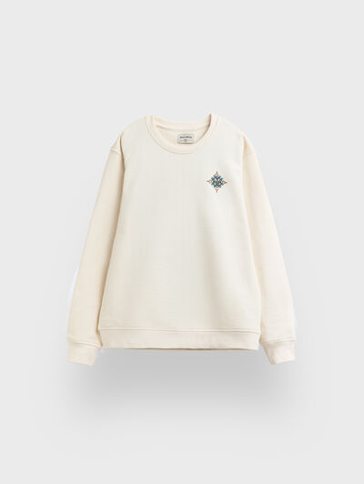 SUDADERA ETHNIC KIDS CRUDO