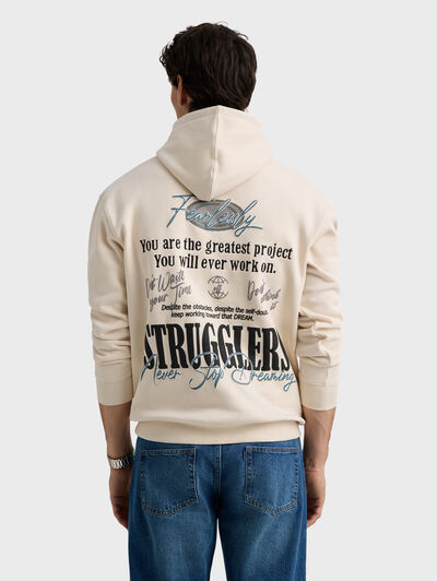 SUDADERA PROYECT CRUDO