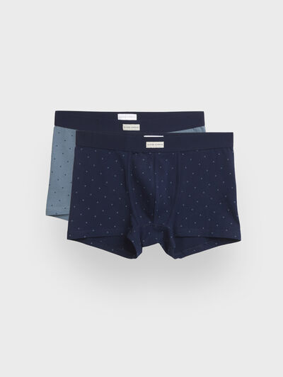 BOXER NATURE AZUL MARINO