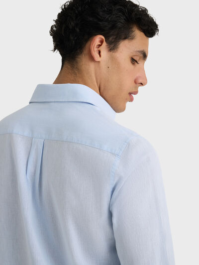 CAMISA LINO ALEX CELESTE