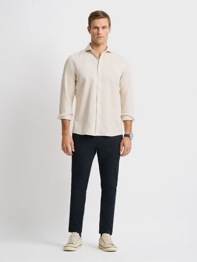 CAMISA PANAMA BEIGE