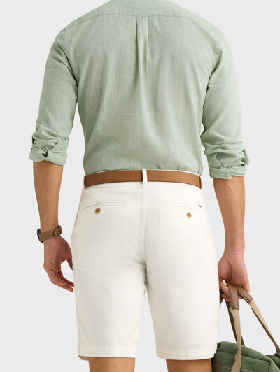 BERMUDA TINTADA CRUDO