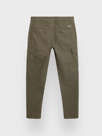 PANTALON CARGO ELVIS VERDE