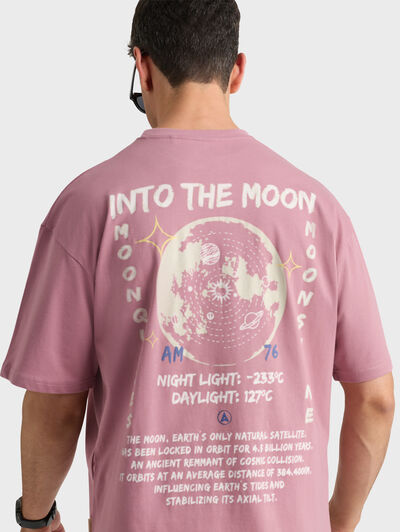 CAMISETA MOON ROSA