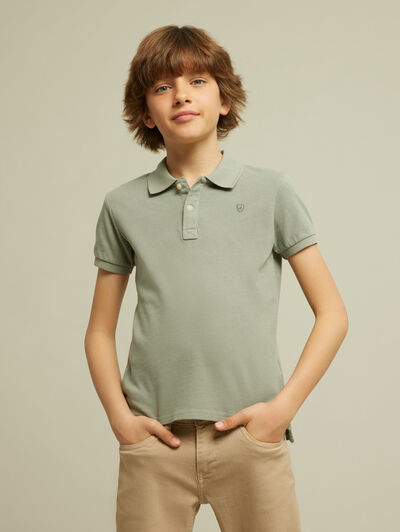 POLO STONE GD KIDS VERDE