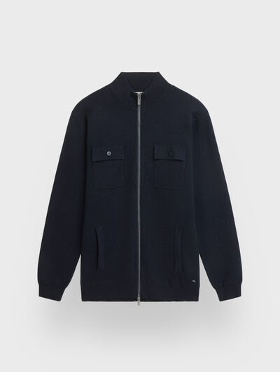 CARDIGAN BRAM AZUL MARINO