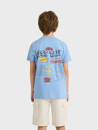 CAMISETA ACTION KIDS AZUL