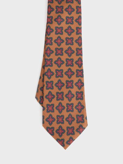 CORBATA PRINTED NARANJA