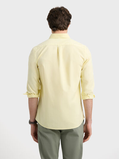 CAMISA OXFORD DYE AMARILLO