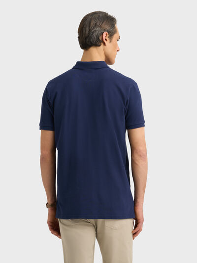 POLO BASIC AZUL MARINO