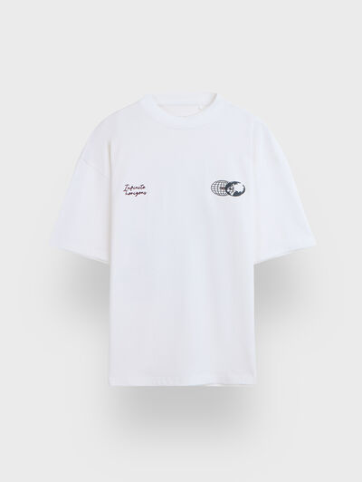 CAMISETA INFINITE BLANCO