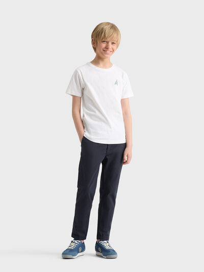 CAMISETA ETNICA KIDS BLANCO