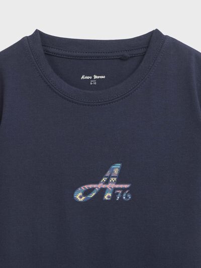 CAMISETA MASAI KIDS AZUL MARINO