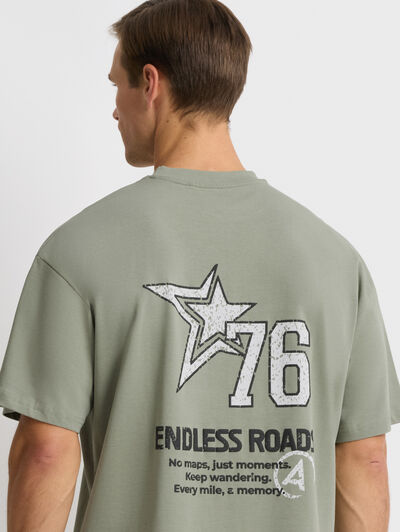 CAMISETA ROADS VERDE