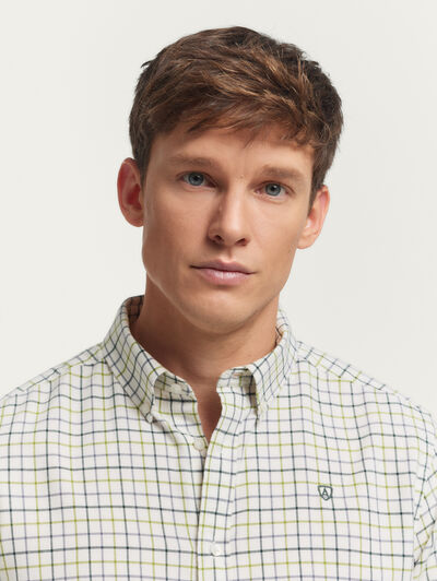 CAMISA FLANNEL CHECKS VERDE