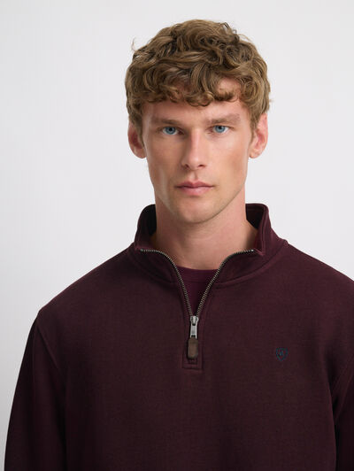 SUDADERA MYSTYC BURDEOS